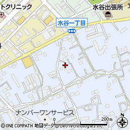 埼玉県富士見市水子4636周辺の地図