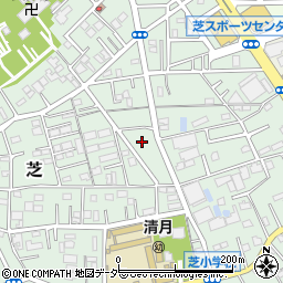 埼玉県川口市芝4825周辺の地図