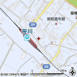 千葉県香取郡東庄町笹川い5584-2周辺の地図