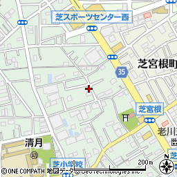 埼玉県川口市芝1489-17周辺の地図