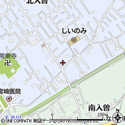 ジュネスＢ館周辺の地図