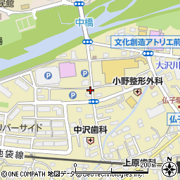 埼玉県入間市仏子671周辺の地図