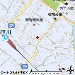 千葉県香取郡東庄町笹川い558周辺の地図