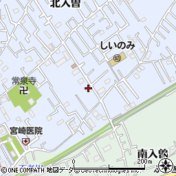 埼玉県狭山市北入曽360周辺の地図