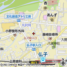 埼玉県入間市仏子918-10周辺の地図