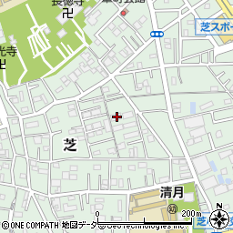 埼玉県川口市芝4853周辺の地図