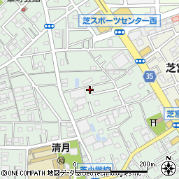 埼玉県川口市芝4191周辺の地図