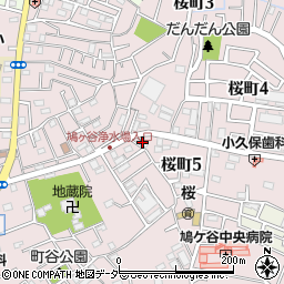 サンガーデンヒル弐番館周辺の地図
