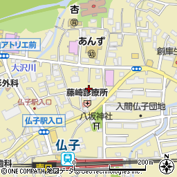 埼玉県入間市仏子1081周辺の地図