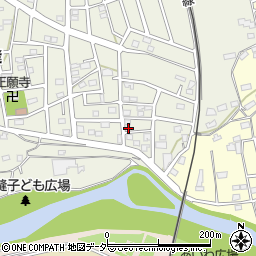埼玉県飯能市笠縫207-16周辺の地図