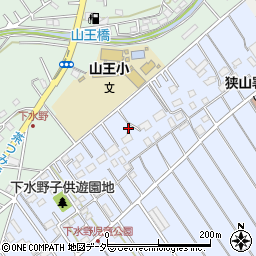 埼玉県狭山市水野101周辺の地図