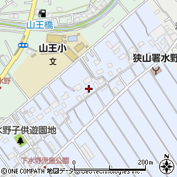埼玉県狭山市水野69周辺の地図