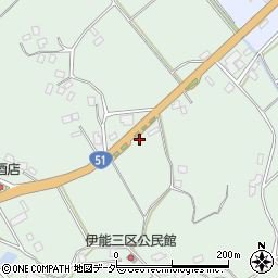 千葉県成田市伊能5041周辺の地図
