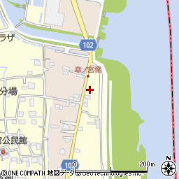 埼玉県八潮市八條3453周辺の地図