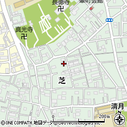 埼玉県川口市芝6377周辺の地図