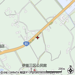千葉県成田市伊能5048周辺の地図
