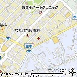 埼玉県富士見市東みずほ台1丁目6周辺の地図
