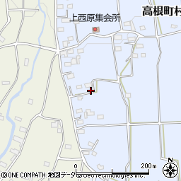 山梨県北杜市高根町村山西割2184周辺の地図