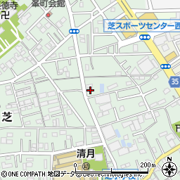 埼玉県川口市芝4211周辺の地図