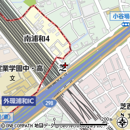 埼玉県川口市芝4333周辺の地図