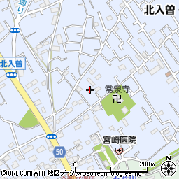 埼玉県狭山市北入曽311-1周辺の地図