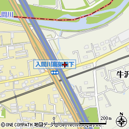 埼玉県入間市仏子1268周辺の地図