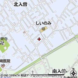 埼玉県狭山市北入曽391-2周辺の地図