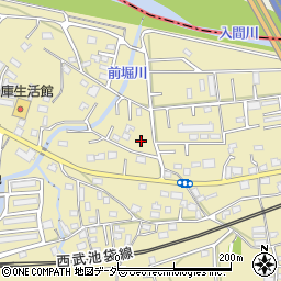 埼玉県入間市仏子1629周辺の地図