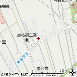 埼玉県入間郡三芳町上富1728周辺の地図