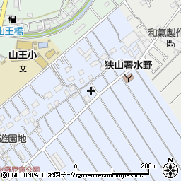 埼玉県狭山市水野45周辺の地図
