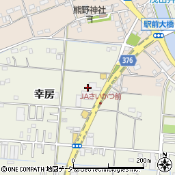 埼玉県三郷市幸房74周辺の地図