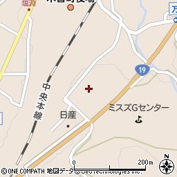 長野県木曽郡木曽町福島中組周辺の地図
