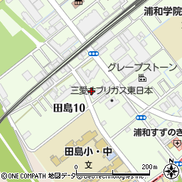 モナークＰＬＡＺＡ　西浦和　秋ヶ瀬公園周辺の地図