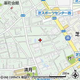 埼玉県川口市芝4202周辺の地図