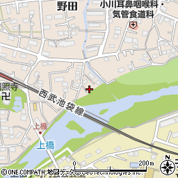 埼玉県入間市野田71周辺の地図