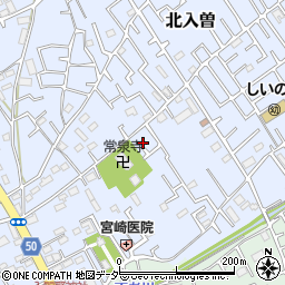 埼玉県狭山市北入曽339周辺の地図