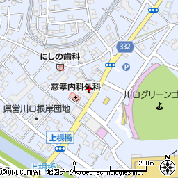 武内タイヤセンター周辺の地図