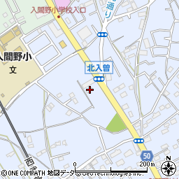 埼玉県狭山市北入曽948周辺の地図