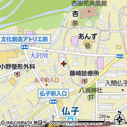 埼玉県入間市仏子921周辺の地図