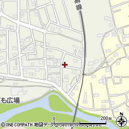 埼玉県飯能市笠縫220周辺の地図