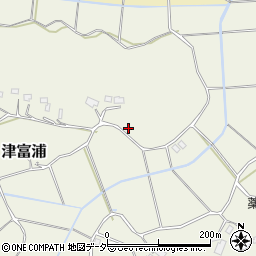 千葉県成田市津富浦260周辺の地図