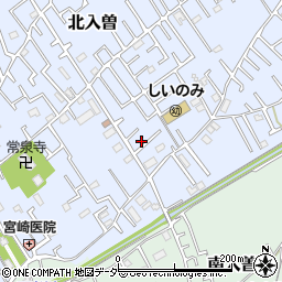 埼玉県狭山市北入曽389周辺の地図