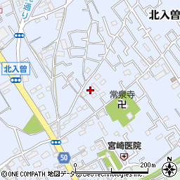 埼玉県狭山市北入曽311-8周辺の地図