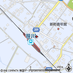 千葉県香取郡東庄町笹川い5566-1周辺の地図