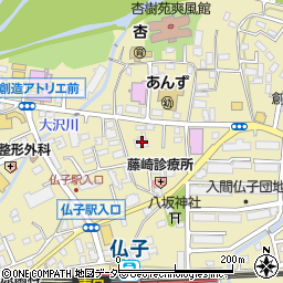 埼玉県入間市仏子1086周辺の地図