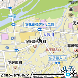 埼玉県入間市仏子813周辺の地図