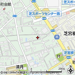 埼玉県川口市芝4200周辺の地図