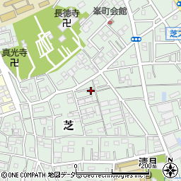 埼玉県川口市芝4874-8周辺の地図