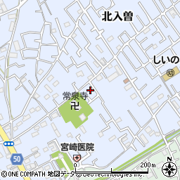 埼玉県狭山市北入曽338-6周辺の地図