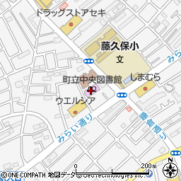 三芳町立中央図書館周辺の地図